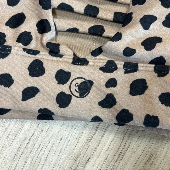 Women’s Hollister Gilly Hicks Buttery Soft Cheetah Print Sports Bra Top Size XS - Picture 5 of 5